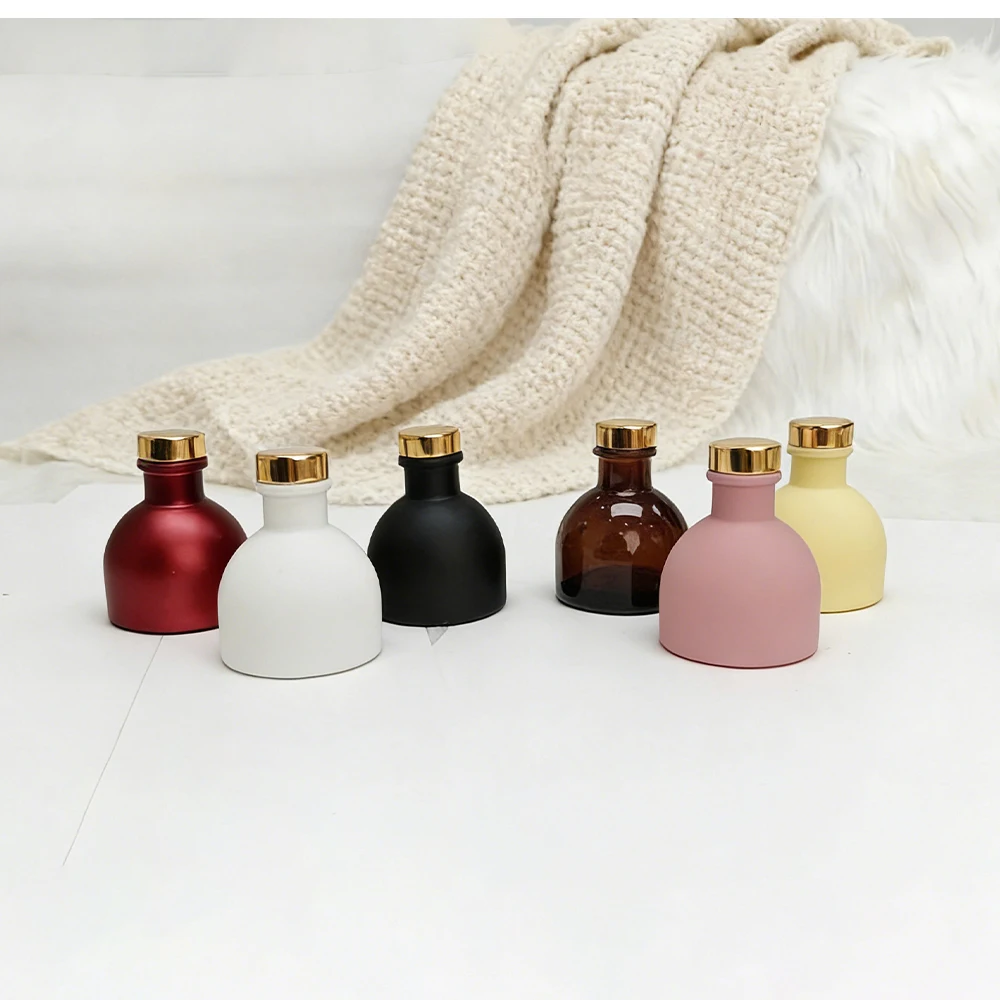 6 個 50 ミリリットル混合色フロストガラスリードディフュ - Home Fragrance For Sale のレビューと価格