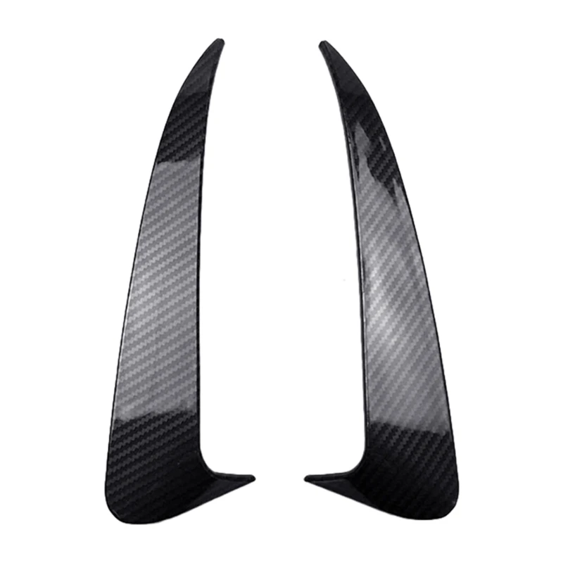 Car Rear Bumpers Splitter Spoilers BladesAir Outlet Flank Tail Wind Knife Sticker Decoration Compatible For W205 C43 C63 G7ND