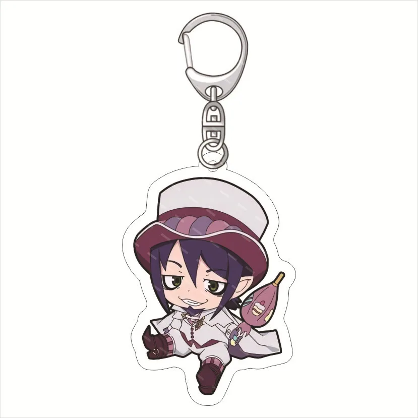 55MM Anime Blue Exorcist‌ Figure Okumura Rin Mephisto Pheles Moriyama Shiemi Angel Acrylic Keychain Kawaii‌ Chrismas Gifts view 2