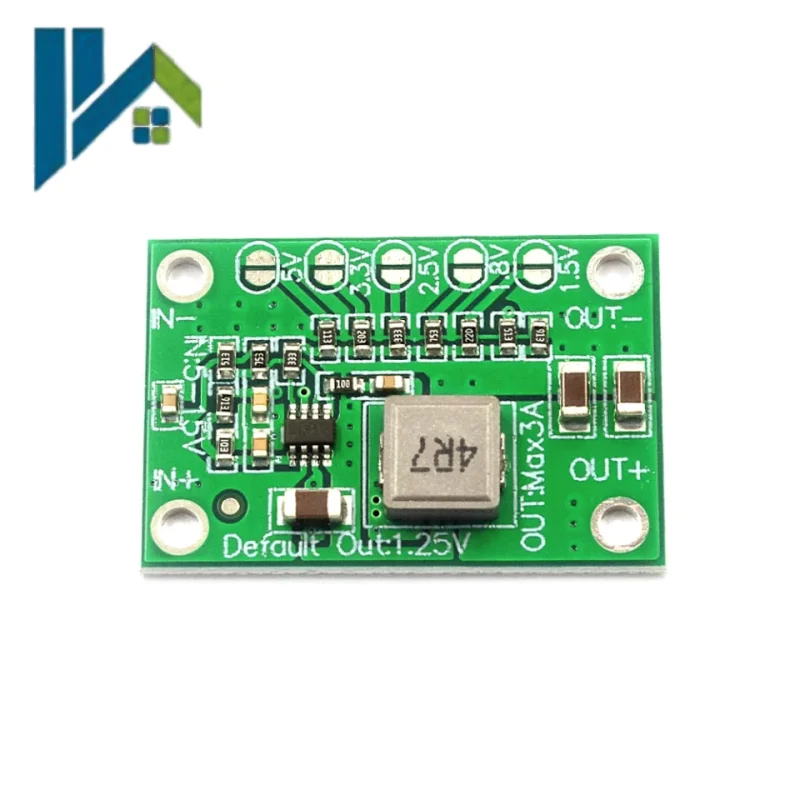 CA‑1235 DC‑DC Buck Power Module 3A Adjustable Step‑Down Power Supply Module Output 1.25V 1.5V 1.8V 2.5V 3.3V 5V Input 5‑16V