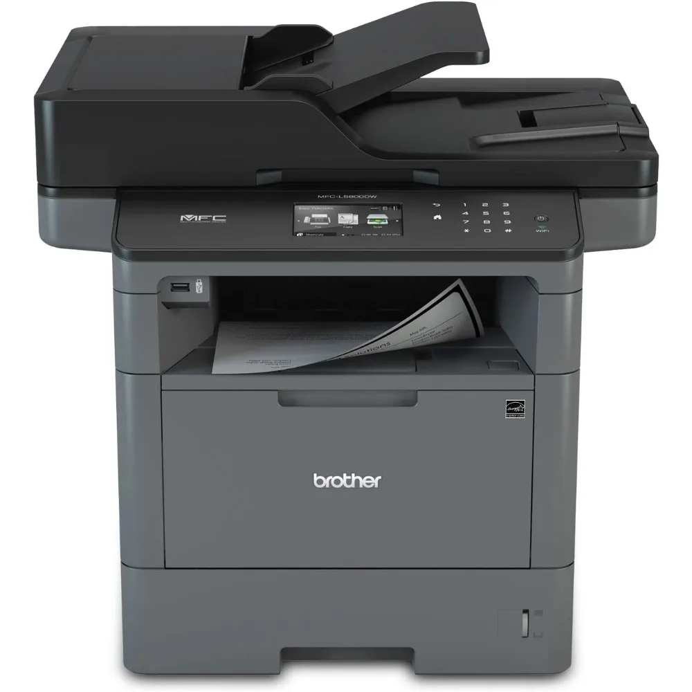 Monochrome Laser Printer, Multifunction Printer, All-in-One Printer, MFC-L5800DW, Wireless Networking, Mobile Printing