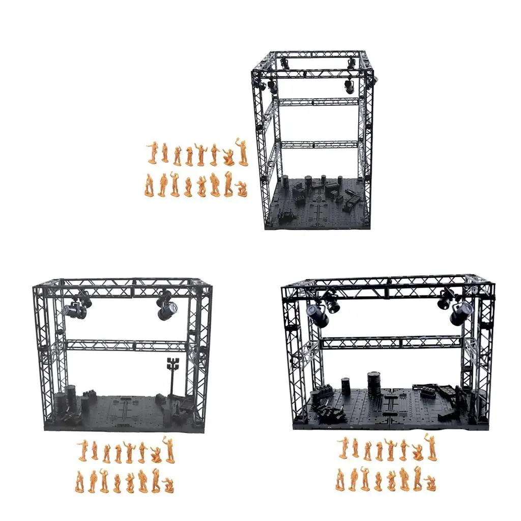 Mechanische Basisfase Voor Actiefiguurmodellen Accessoires Garage Basisscène Hobbybouw