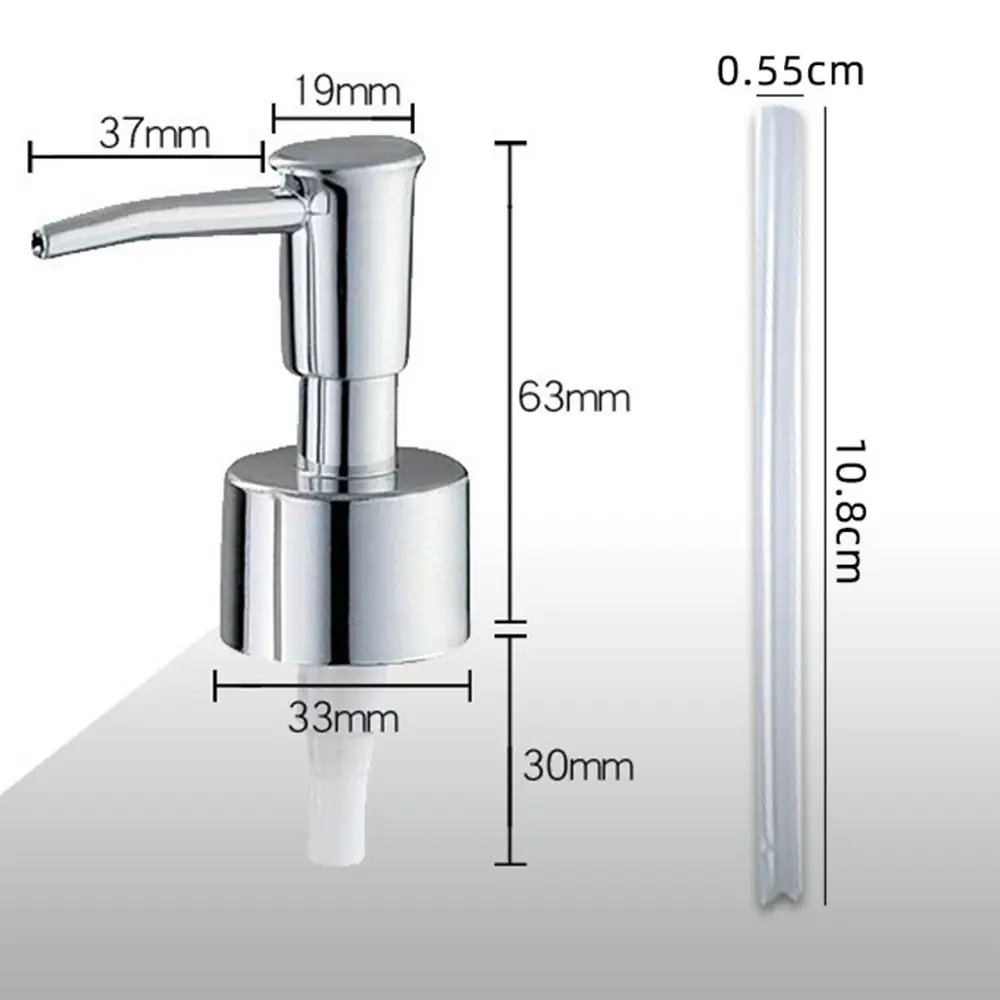 耐久性のあるDIYソープポンプヘッド交換可能再利用可能なシャンプーポンプチューブ液体ローションディスペンサーヘッド