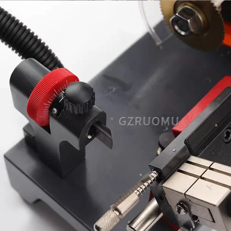 288G Horizontal Key Copy Machine Automatic Tool Feed Key Cutting Machine Duplicating House Door Car Key Locksmith Tool 220V 120W
