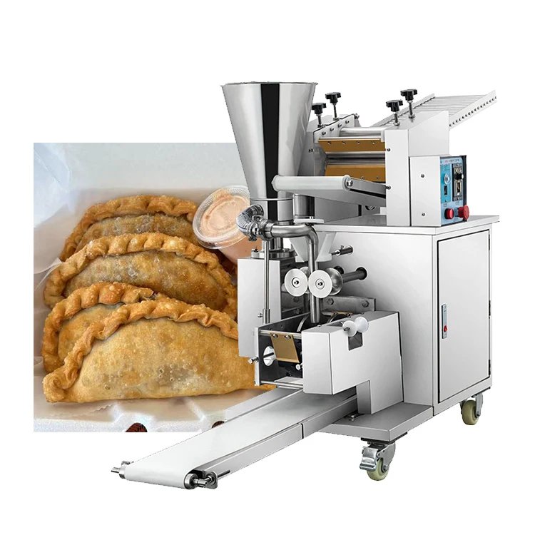 Big wonton empanadas making machine automatic meat pie making machine dumplings