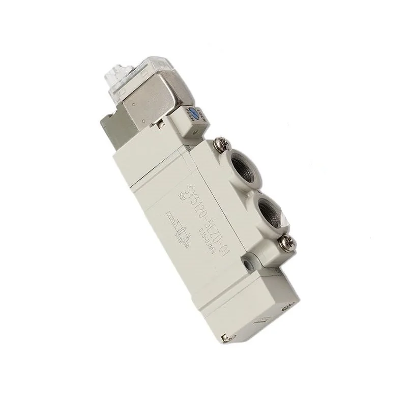 SMC type manifold solenoid valve SY7420 C10 solenoid valve 3 position exhaust center proportional solenoid valve