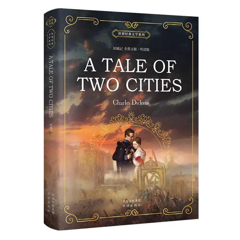 A Tale Of Two Cities By Charles Dickens Original English Classic Novel Unabridged World Famous Literature Book