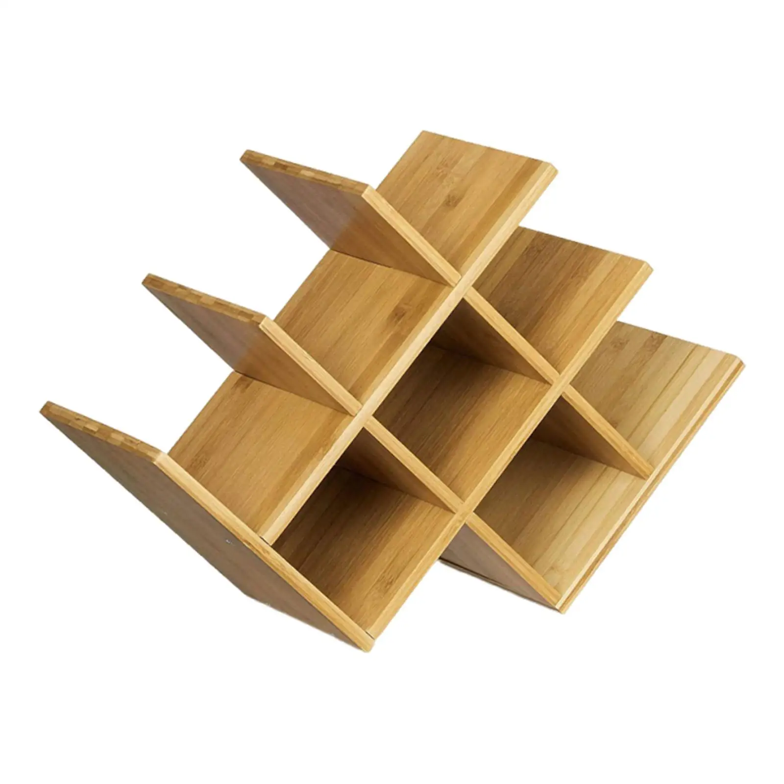 Wood Wine Rack Shelf Bracket Holder for Living Room Counter Cabinet Inserts