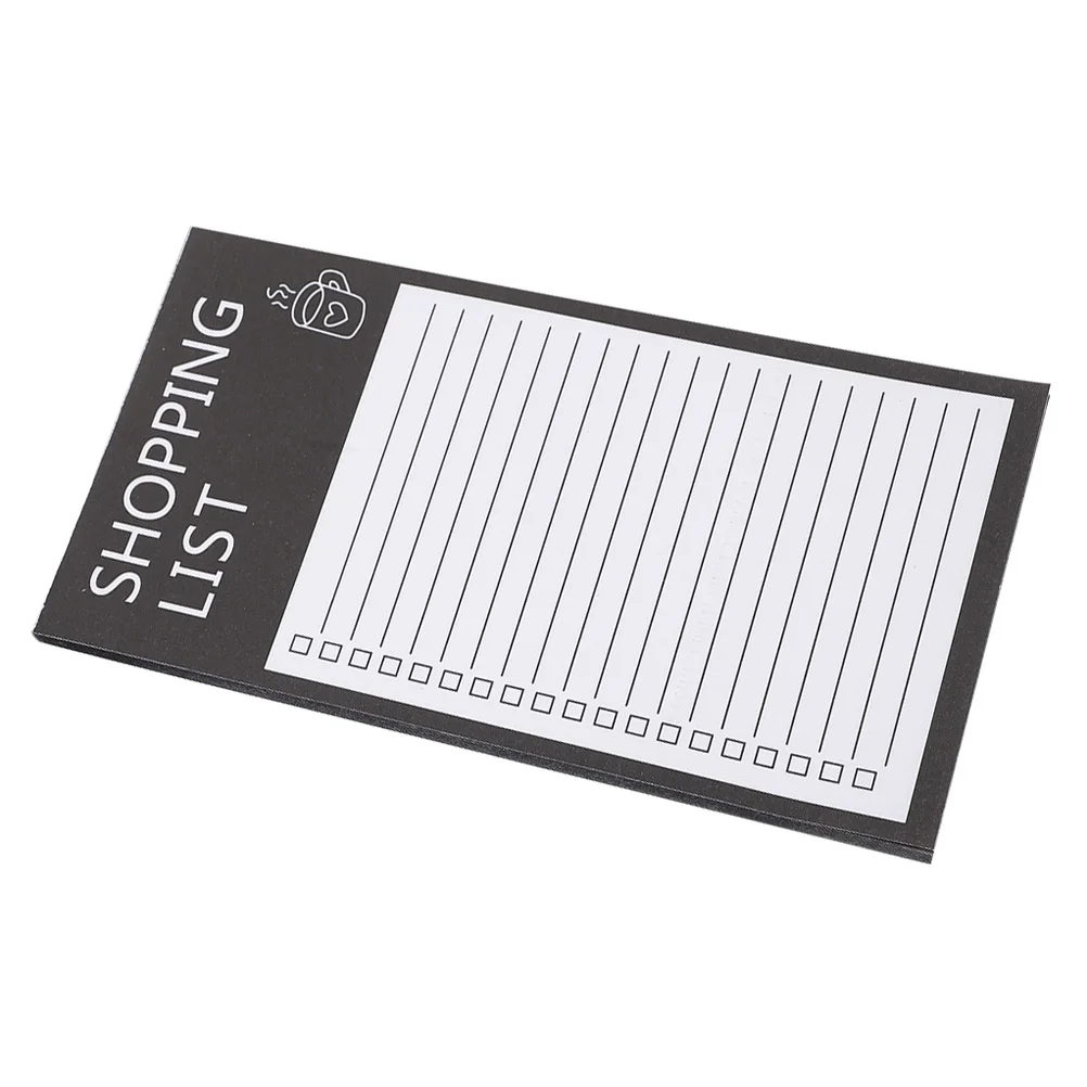 

Magnetic Notepad Unique Style Grocery List Pads for Refrigerator Fridge Memo Planning Notebooks Thick Paper Practical Convenient