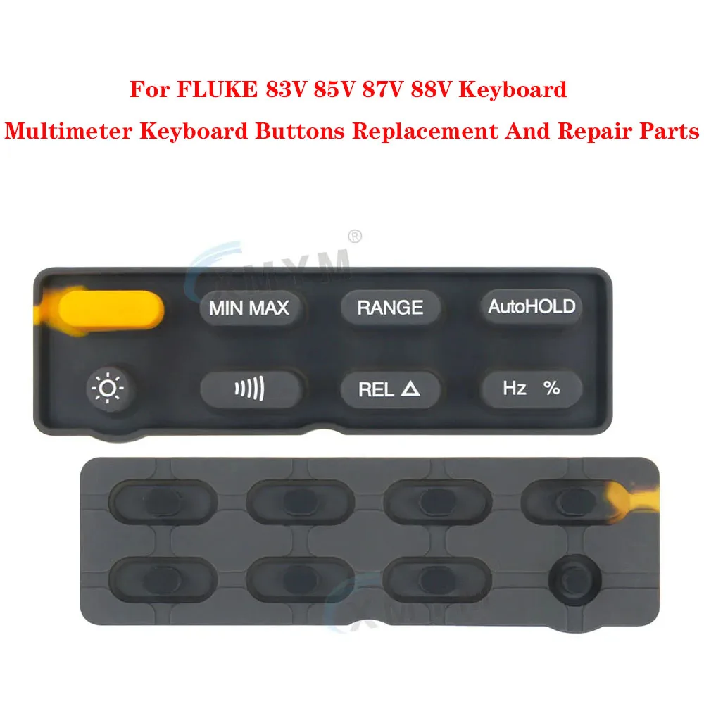 For FLUKE 83V 85V 87V 88V Keyboard Multimeter Keyboard Buttons Replacement And Repair Parts