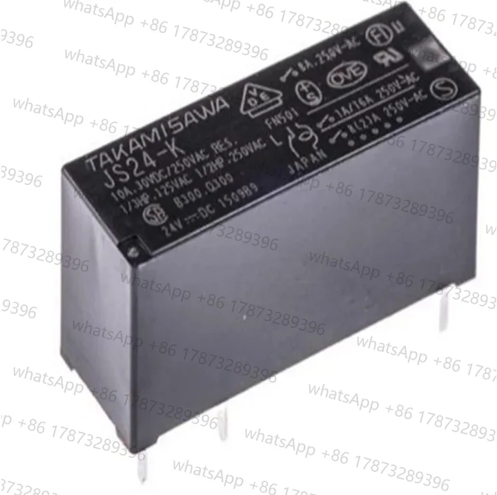 100%NEW relay 5PCS  JS24-K 24VDC   JS12-K 12VDC   JS5-K 5V  JS12 K 12V  JS24 K   JS5 K  JS5K  JS12K  JS24K 5PIN  8A Power relay