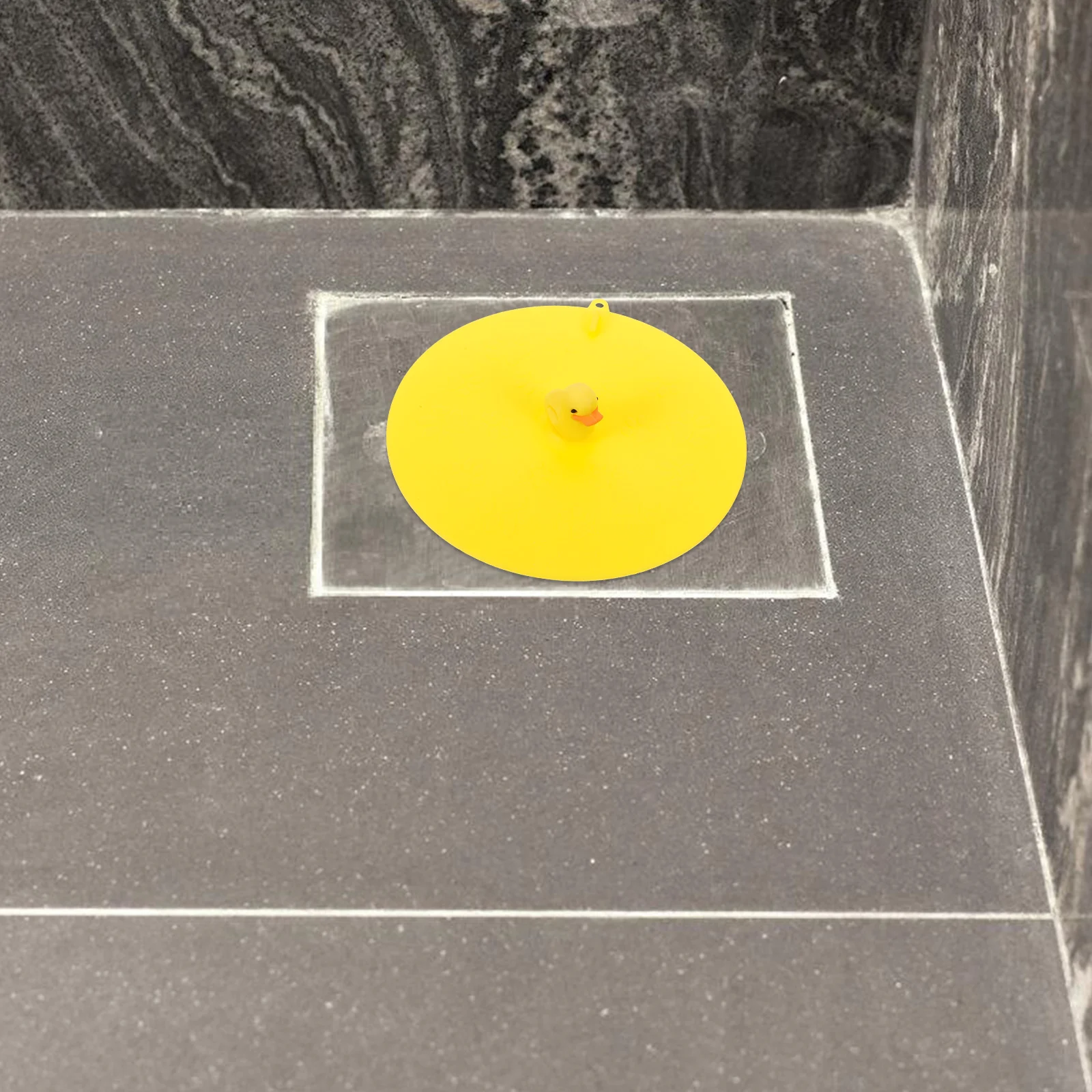 

2pcs Anti Odor Floor Drain Cover Silicone Bath Plug Universal Tub Bathtub Stoppers Cartoon Duck Dinosaur Leak Proof Bathroom