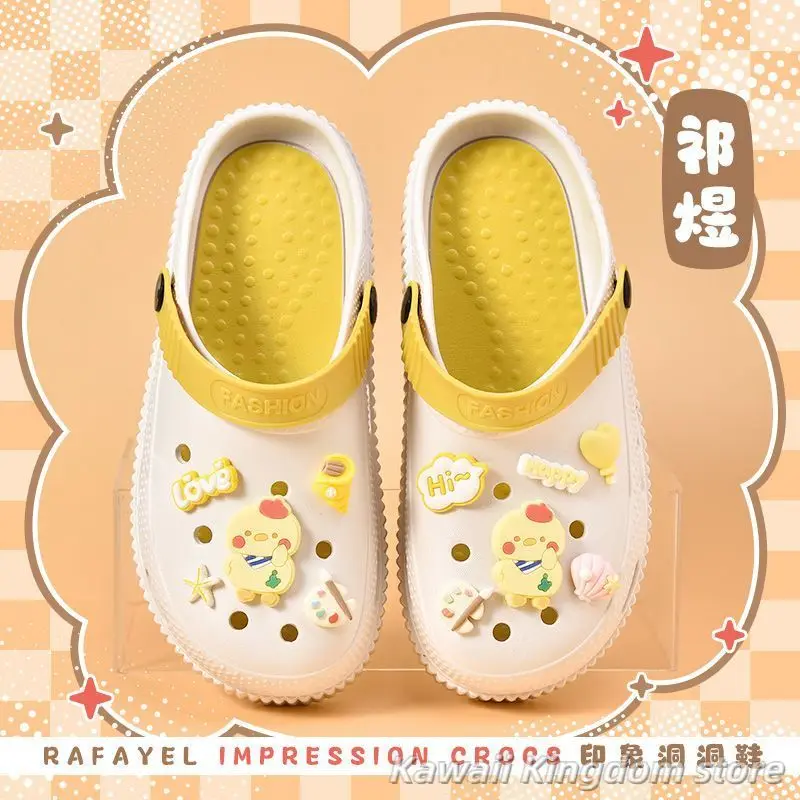 

Love and Deepspace Rafayel Anime Cosplay Summer Cute Snowman Home Furnishing Shoe Slippers Beach Shoes Sandal