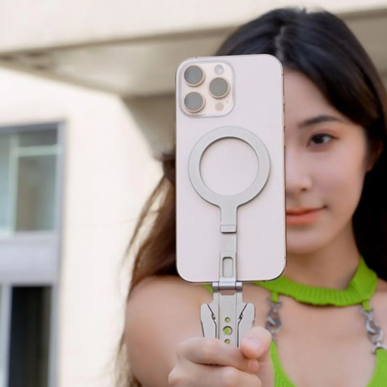 

Магнитный штатив для телефона, складной портативный держатель для смартфона, магнитный штатив для телефона для путешествий, работы за столом, видеосъемки и съемки видео