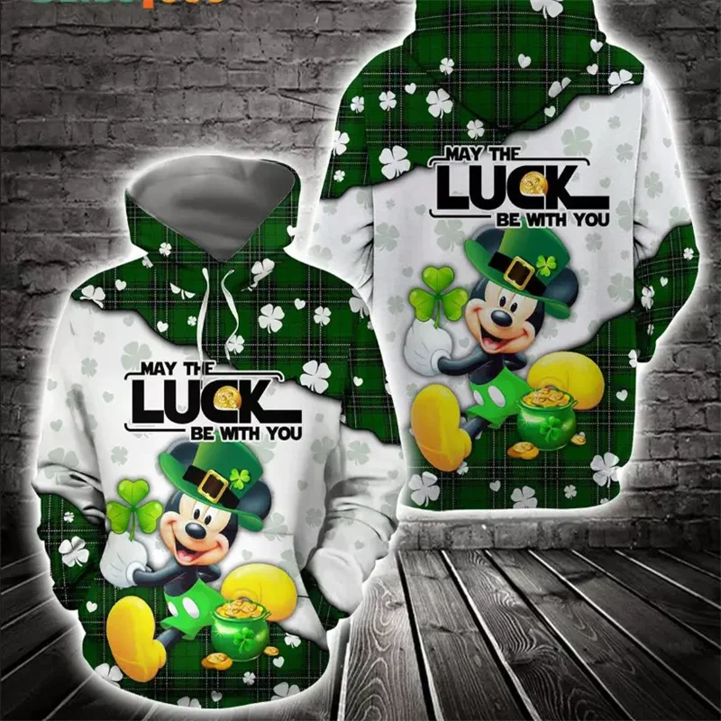 

Disney Cartoon Hoodie Mickey Mouse Pullover Adult Children Casual Hoodie Clothing Boys Girls Oversized Sportswear Hoodie 2025