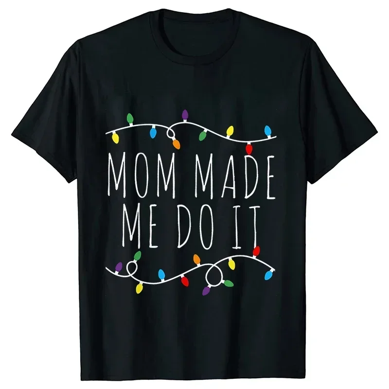 Matching Christmas Party T-Shirts Family Men Funny Shirts I Don't Do Matching Christmas Lights Outfits But I Do Kid Siblings Tee