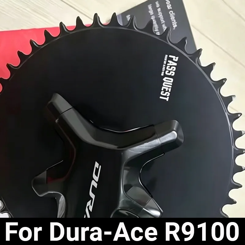 

For 9100 Chainring Aero Chainring 110 Bcd 4 Bolts Plate 54 40 53 39 52 36 50 34t Chainring 42 44t Crown 46t 48 50t 52t 58t