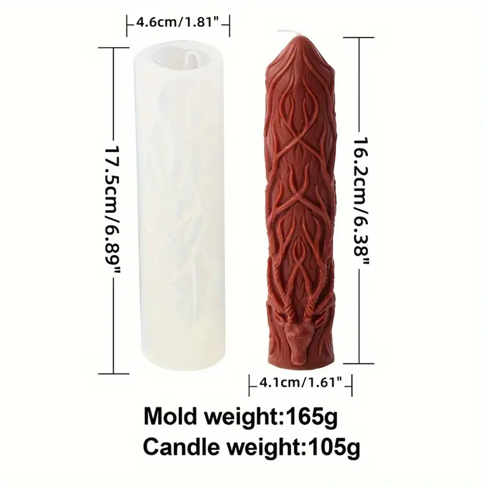 3D Rentier Geweih Säule Kerze – Elk Bugle Call Bewertung und Preis