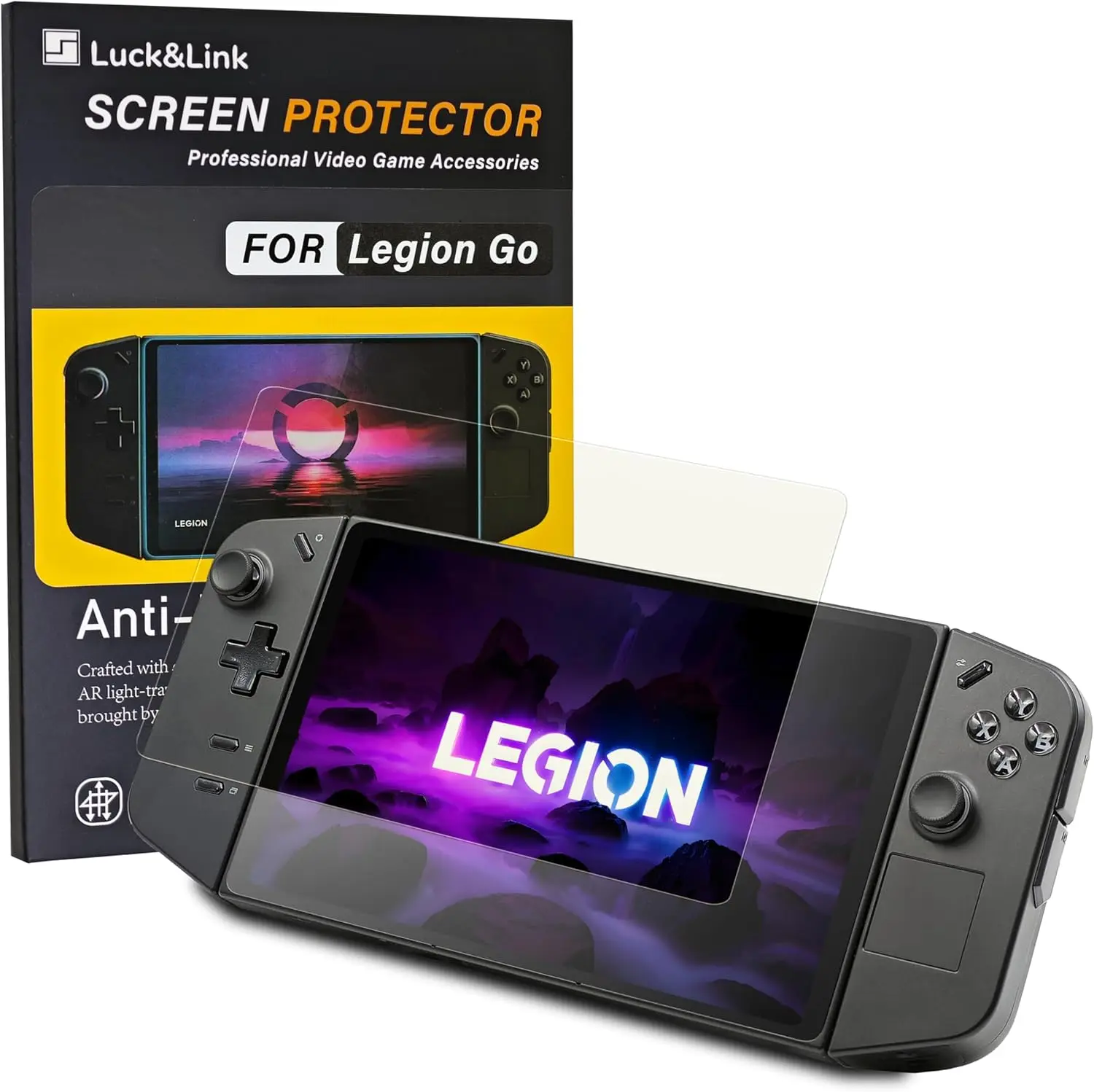 

AR Screen Protector Designed for Legion Go, Ultra High Definition/Enhance Screen Transparency for Legion Go 3-Pack(AR*2/UHD*1)