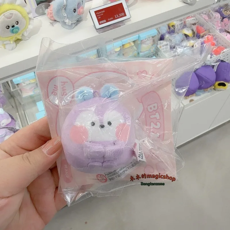 BTS Kim Tae Hyung Jeon Jung Kook Dango Series Doll Package Hanging Soft Keychain Cartoon Periphery view 5