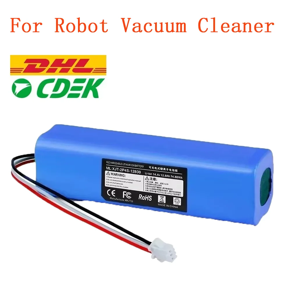 

Robot Vacuum Cleaner R1 Battery Pack with Capacity 12.8Ah Replaceable battery Original Lydsto R1 Rechargeable Li-ion Battery