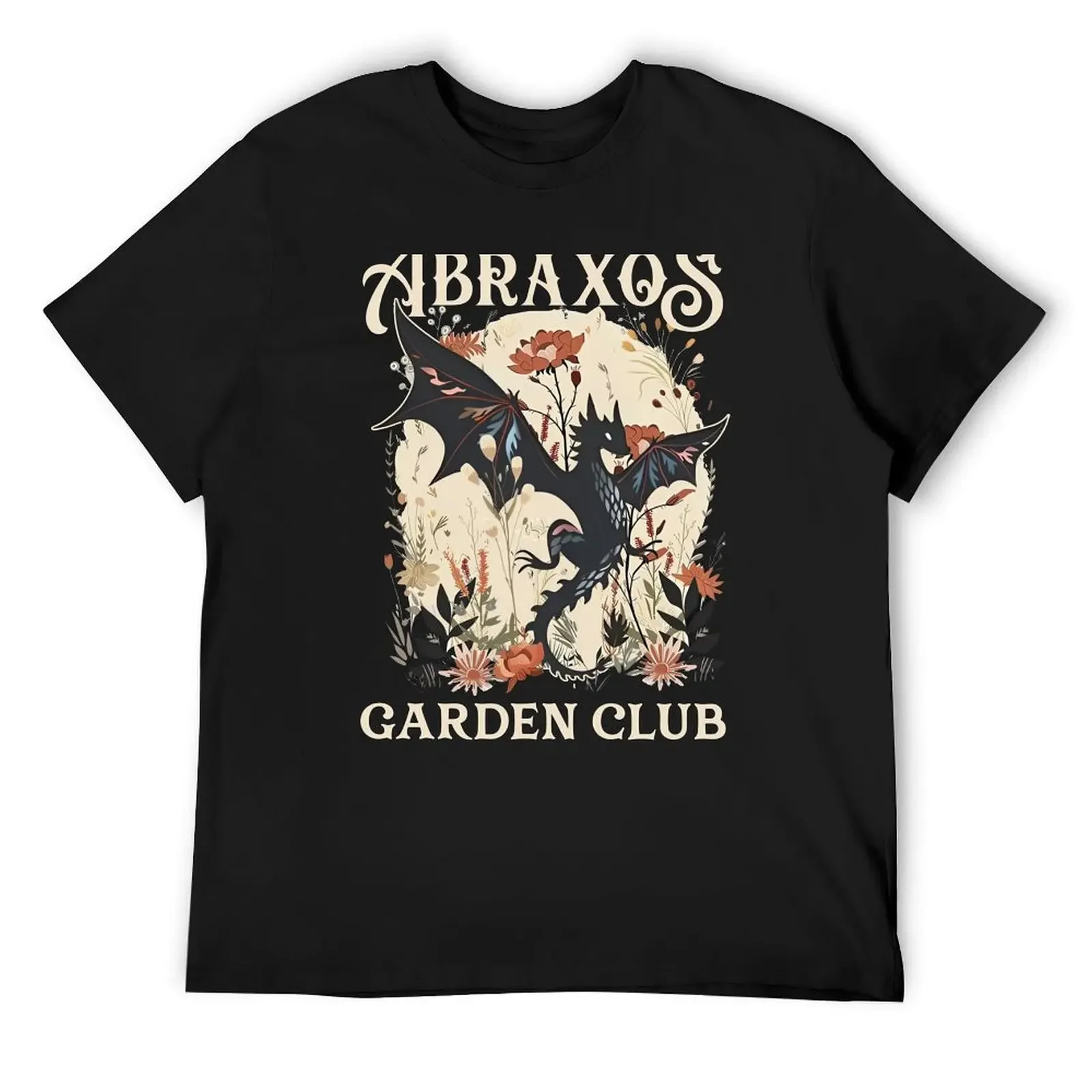 

Throne Of Glass Abraxos Garden Club Vintage T-Shirt summer shirt clothes topping tshirts for men