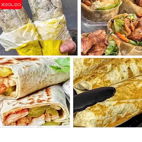 XEOLEO Elektrisk Mexikansk Kycklingrullar Maker 1500W Grill Burrito Maskin Kycklingrullar Våffeljärn Kycklingwrap Brödrost 8 best sales inslagningsmaskin - №2