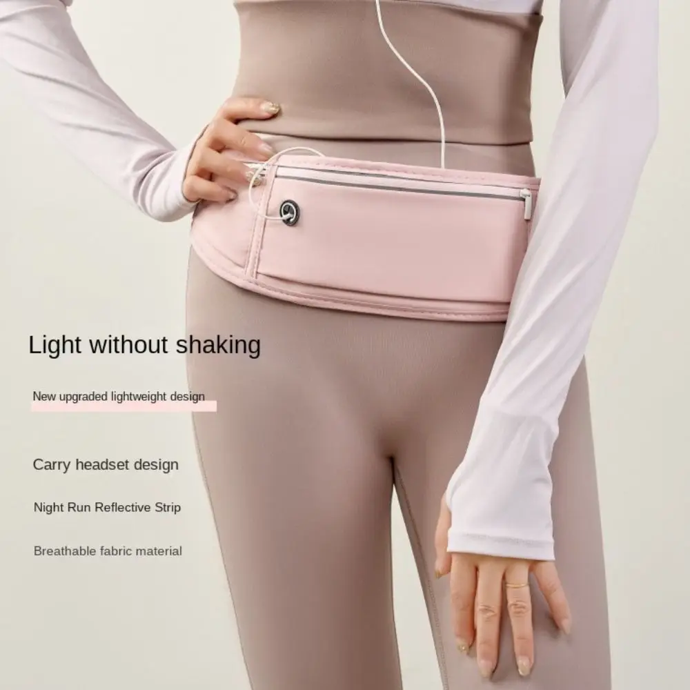 

Трехсекционные поясные сумки для бега, дышащая многофункциональная сумка для марафонского бега, поясная сумка, легкая спортивная сумка для телефона для мужчин и женщин