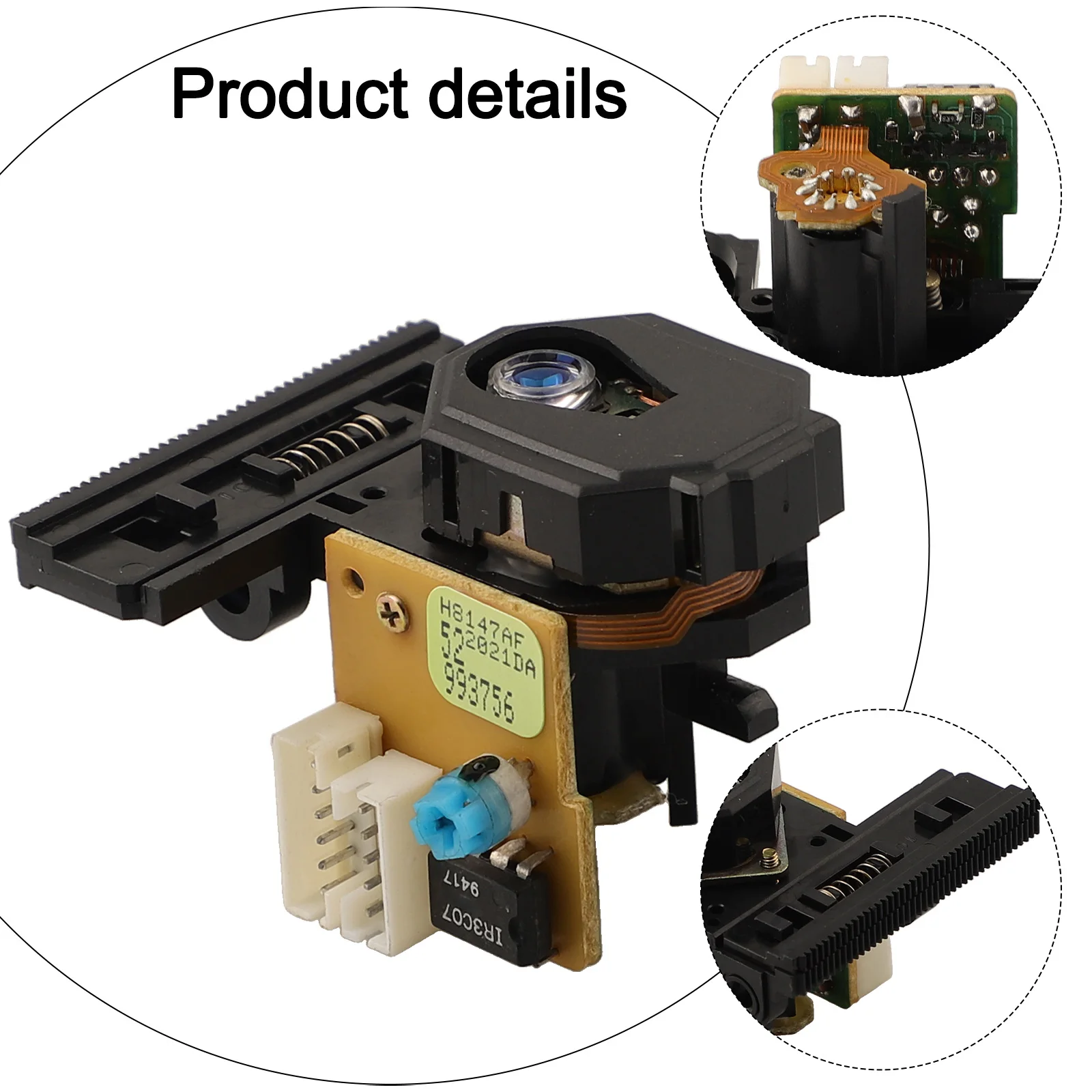 Optical Pickup Lens Head Home Components H8147AF For Player Electrical Excitation Type Optical Instruments