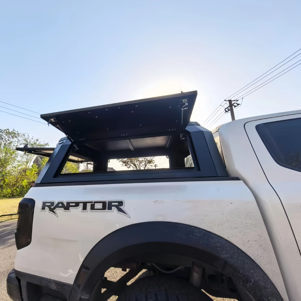 4x4 Multifunctional Aluminum Truck Canopy Topper Cover Hardtop Camper Pickup for Ranger NP300 Hilux Mazda BT50 Isuzu D-Max