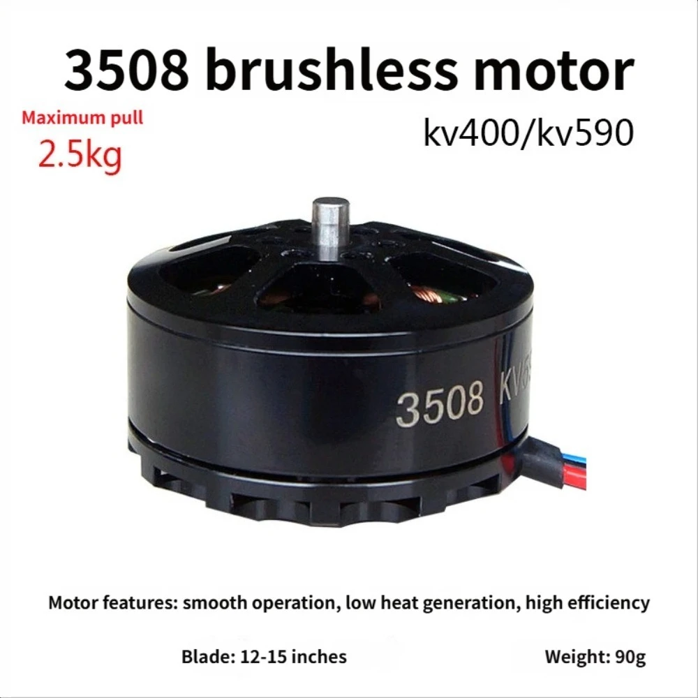 Brushless Motor 3508 400KV 590KV Brushless Outurnner Motor RC Airplane Plane Accessories multi-axis motor model  for RC
