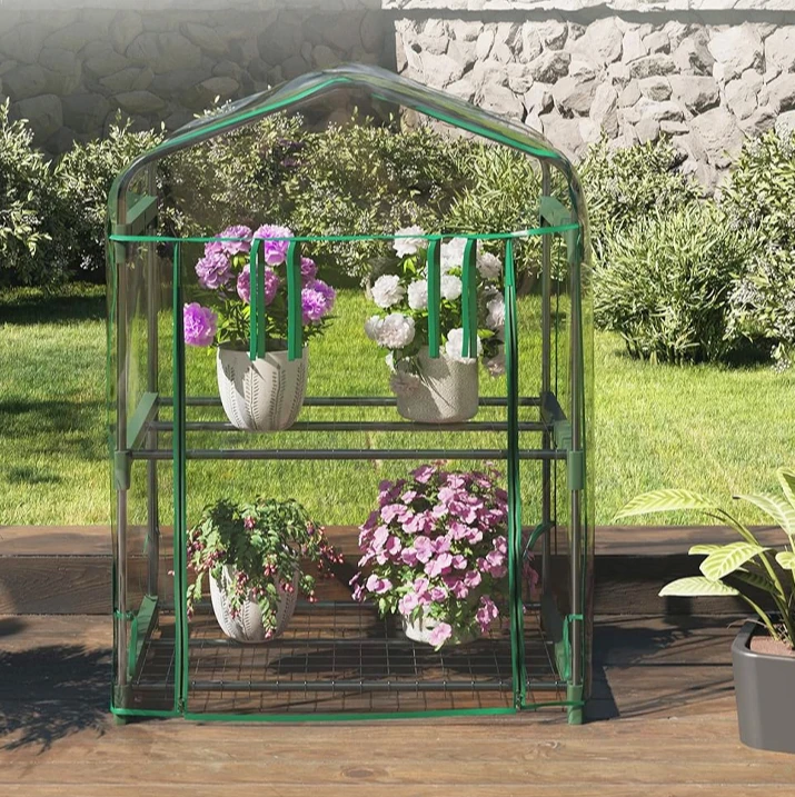 Multi-layer plant insulation shed household greenhouse flower shed succulent flower greenhouse balcony