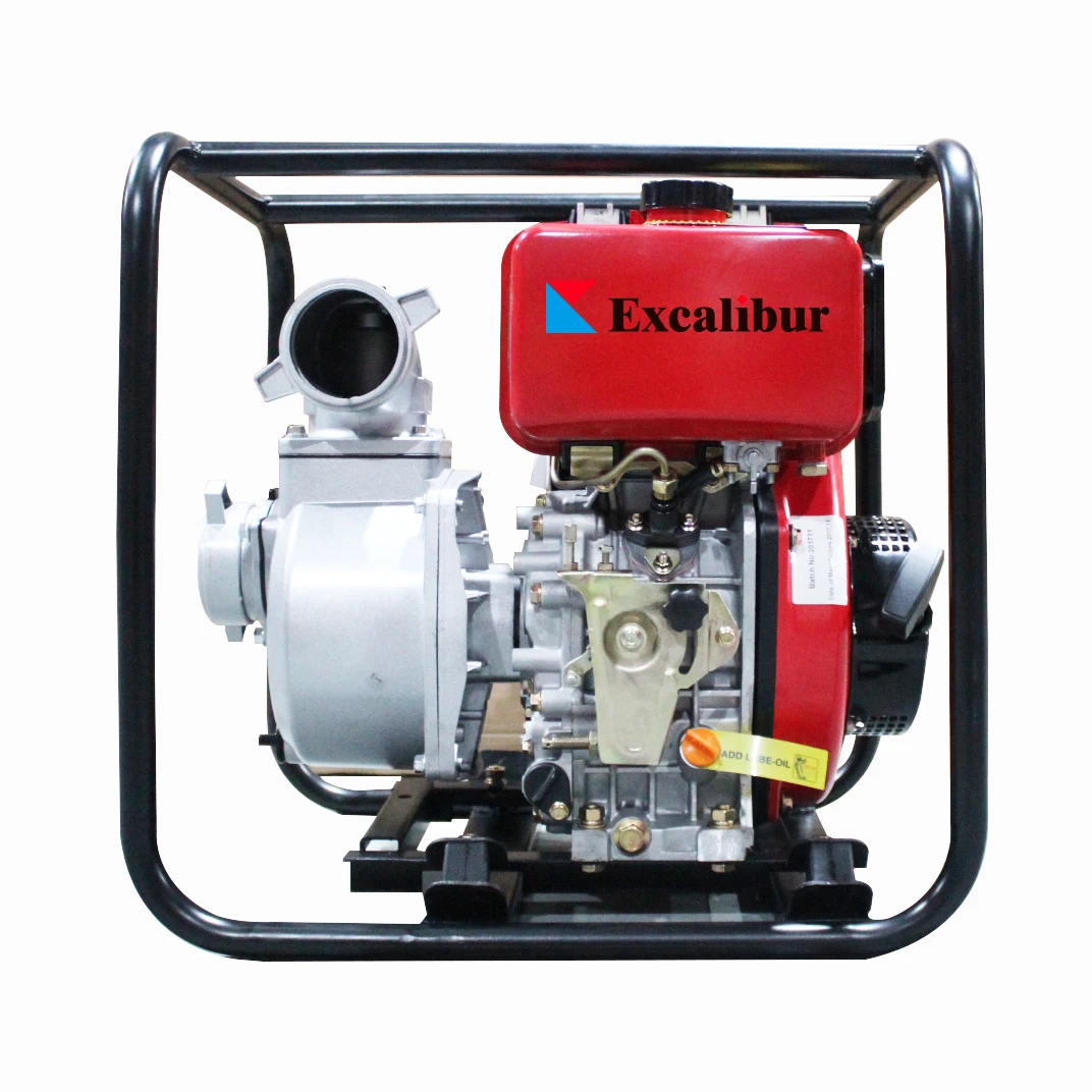 

Excalibur Hot-selling 3 Inch Agricultural Irrigation 32m High Head Water Pump With Air-cooled Engine