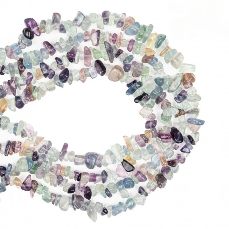 

Natural color fluorspar Loose beads semi-finished DIY Suitable for jewelry making necklaces and bracelets