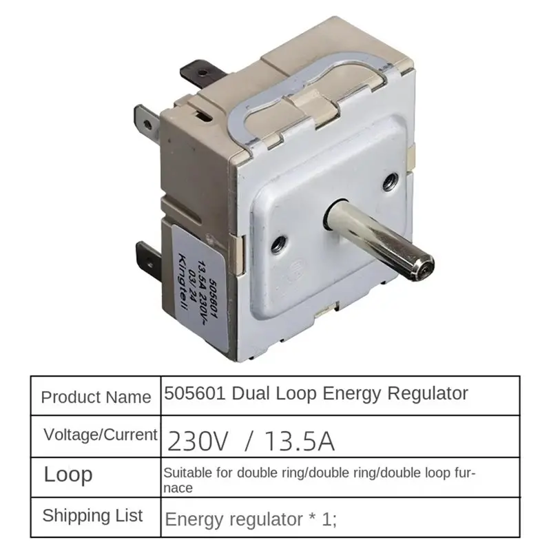 AC93-505601 For EGO Mechanical Temperature Control Regulator Knob Switch For Washing Machine Parts