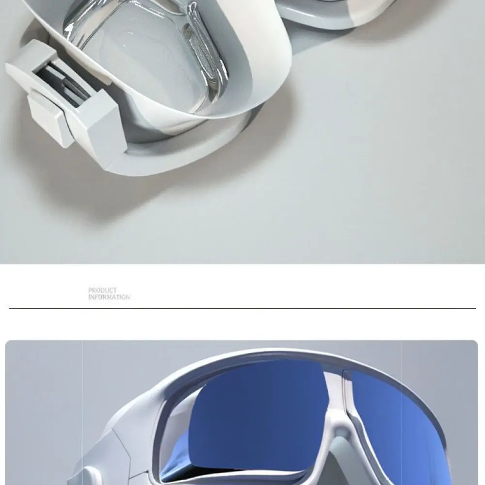 Comfortable Myopia Swim Goggles Lenses Anti Fog Large Frame Waterproof Swimming Glasses Unisex Accessory