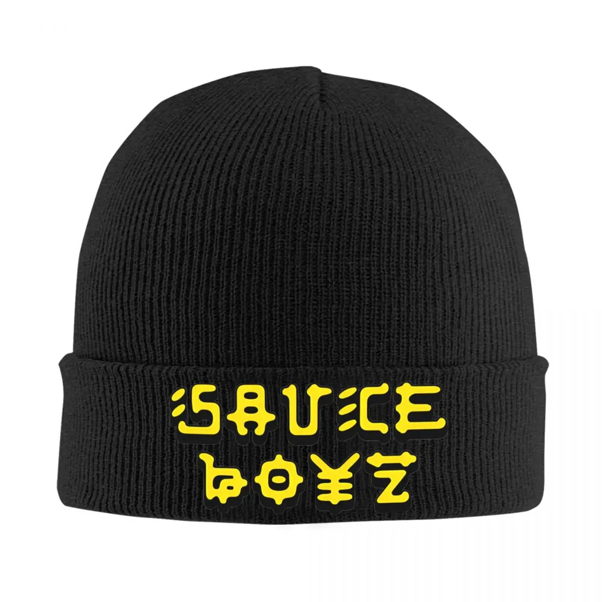 Eladio Carrion Boyz Sauce Bonnet Hats Knit Hat Men Women Trendy Warm Soft Beanie Hats Spring Kpop Pattern Caps