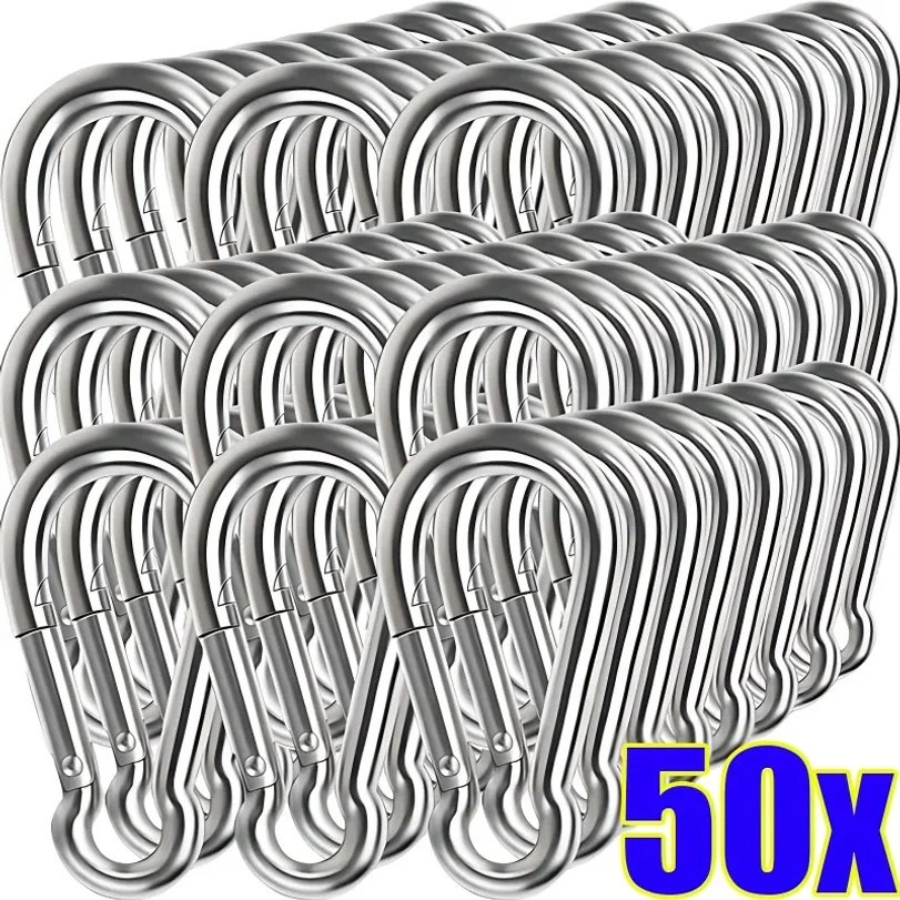 Mini mousqueton en alliage pour équipement de survie, camping, alpinisme, porte-clés, crochets de tourisme, boucle de pêche - Vente en gros