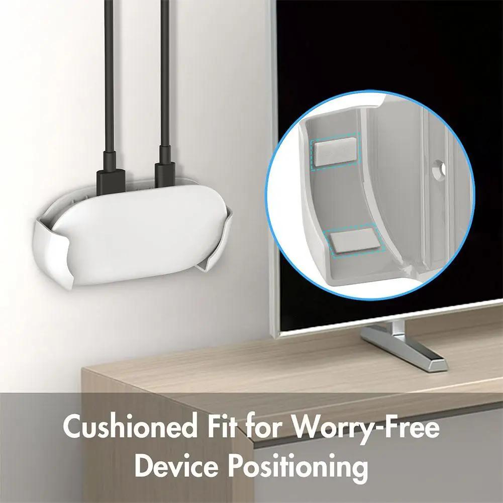 Support de refroidissement optimal pour Google TV Streamer 4K, flux d'air amélioré, degré anti-chute, absorption des chocs