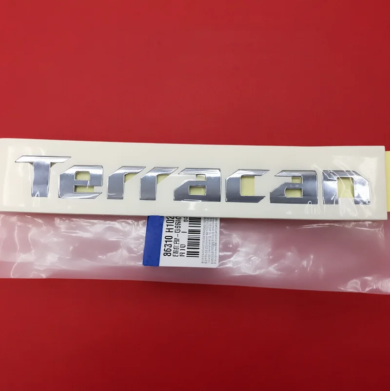 86310H1020/for Terracan 2.4 2.5 3.5 2.9 tailgate letters Rear of tailgate sticker