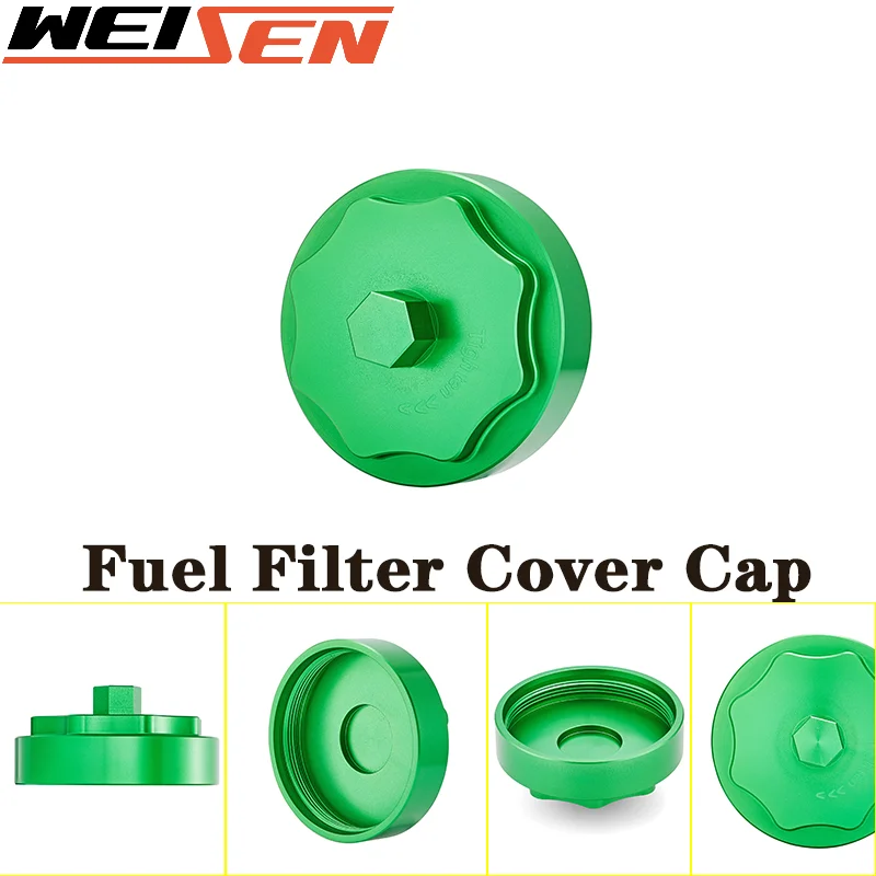 

Fuel Filter Canister Housing Cover Cap High Quality Aluminum For Dodge 2010-2019 Ram 6.7L 2500 3500 4500 5500 Car Accessories