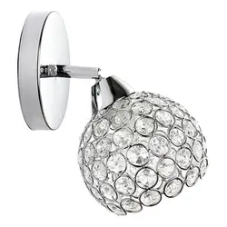 Modern Crystal Wall Light Bedside Aisle Lamp Sconce Lighting Home Indoor