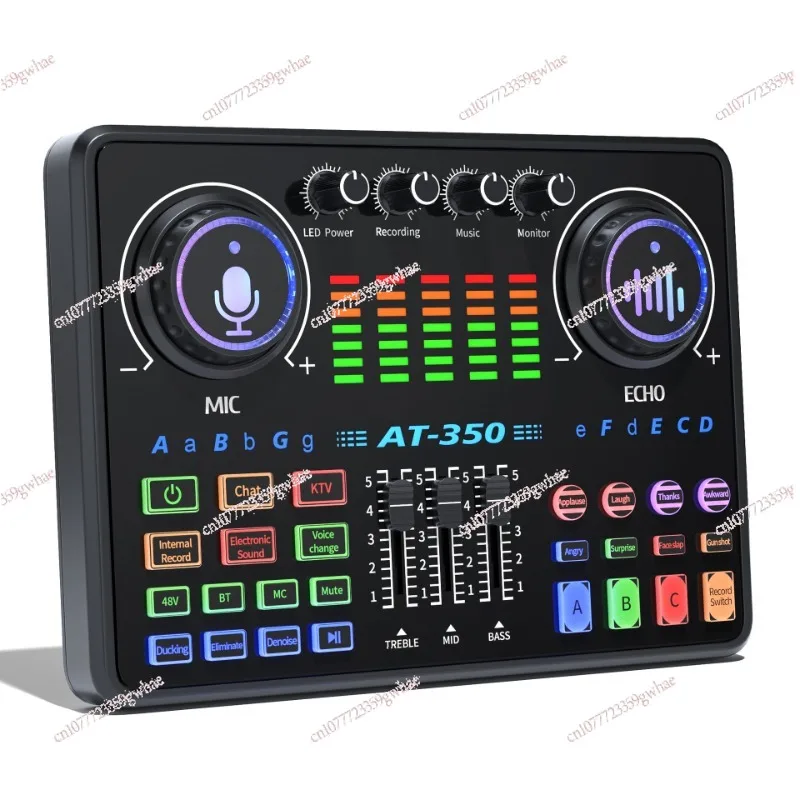 Mobile English computer recording live capacitive microphone live broadcast equipment