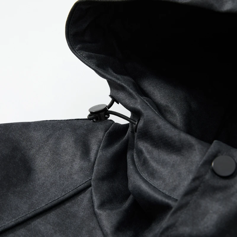 معطف شتوي مبطن سميك للرجال ملابس خروج كلاسيكية فضفاضة غير رسمية دافئة بقلنسوة مبطنة بالقطن سترة ستيت بوي ملابس خارجية