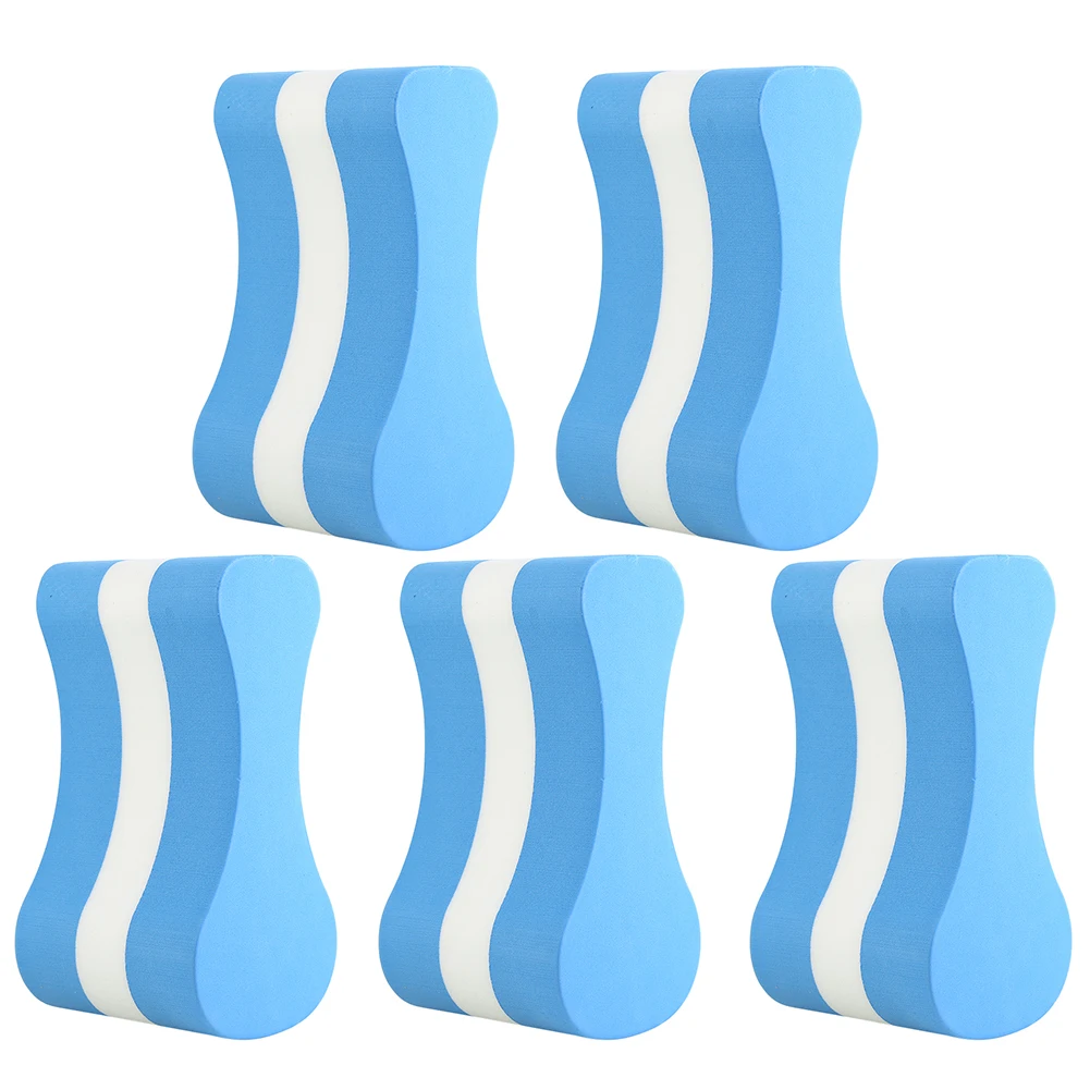 

5 PCS EVA Swimming Pull Float Pull Buoy Leg Float for Swimming Pool Training Aid Swimming Float Kickboard for Adult Beginners