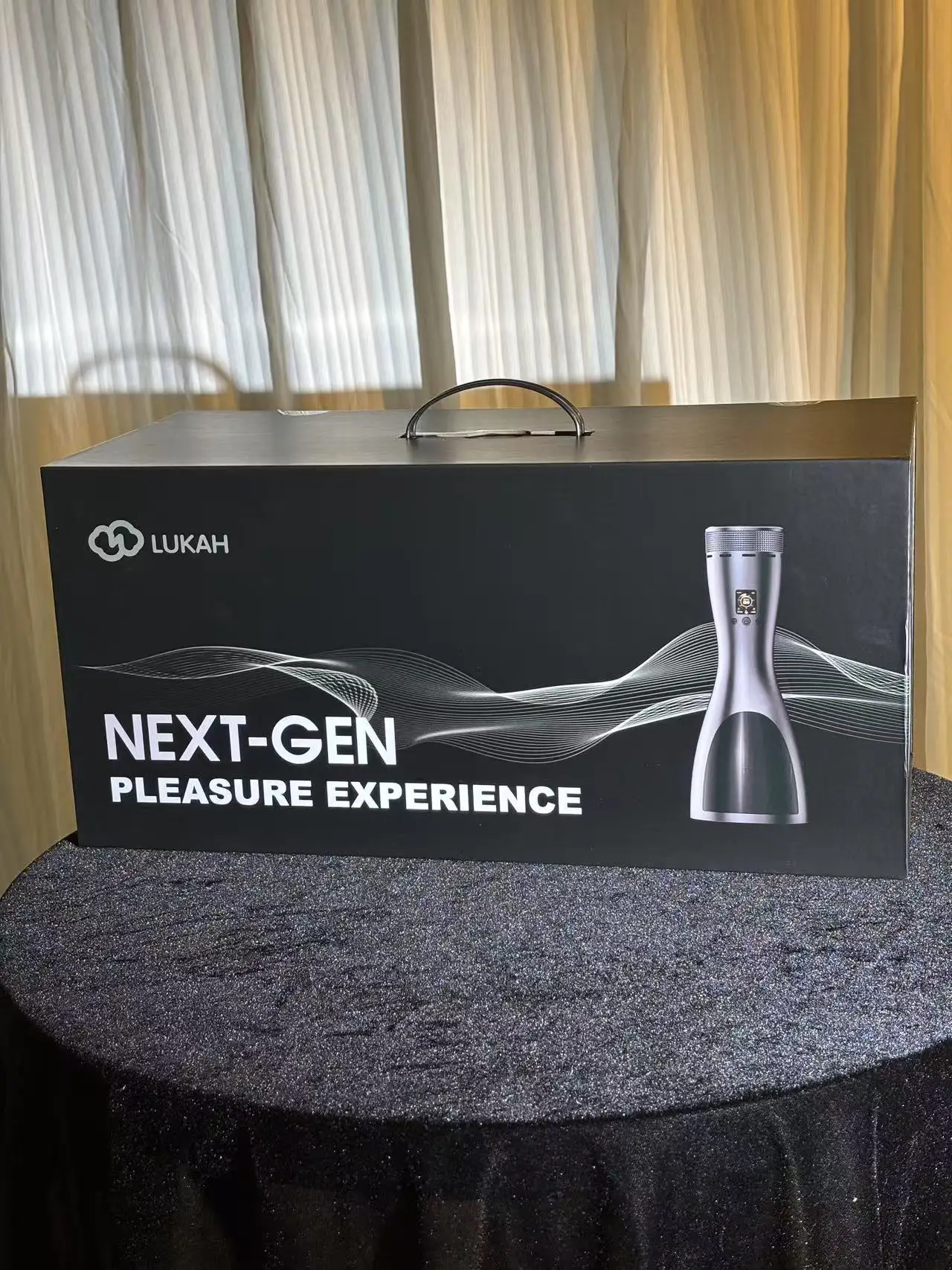 Auf Lager Großhandel Lukah Smart Shisha Keine Holzkohle Elektronische Shisha Schwarz Matt Elektrische HMD Shisha Shisha