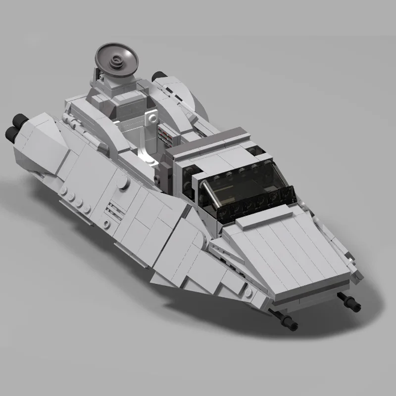 494 PCS Star Fighting QH-7R Chariot Striker MOC Customize Modular Building Block Technology Educational DIY Toy Birthday Gift