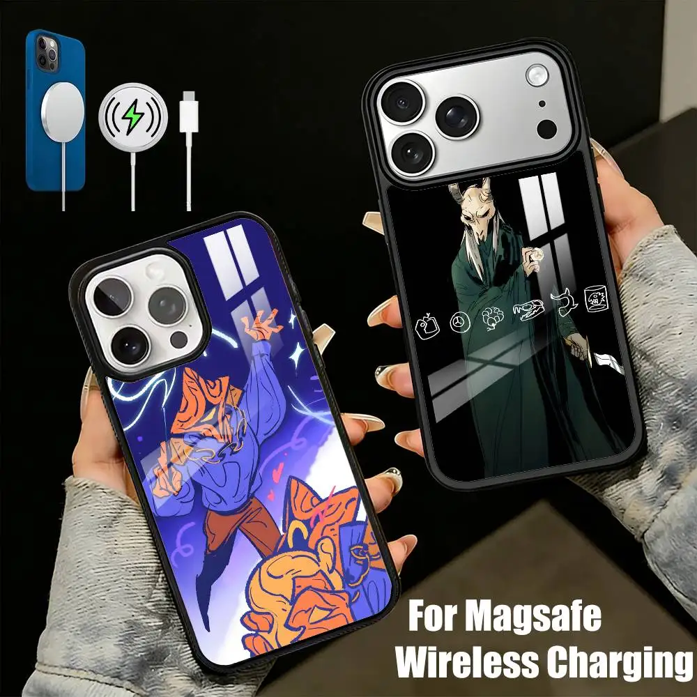 

Game S-Slay-S The S-SpireS Phone Case For iPhone17,16,15,14,13 Plus,Pro Max Magnetic For Magsafe Wireless Charging