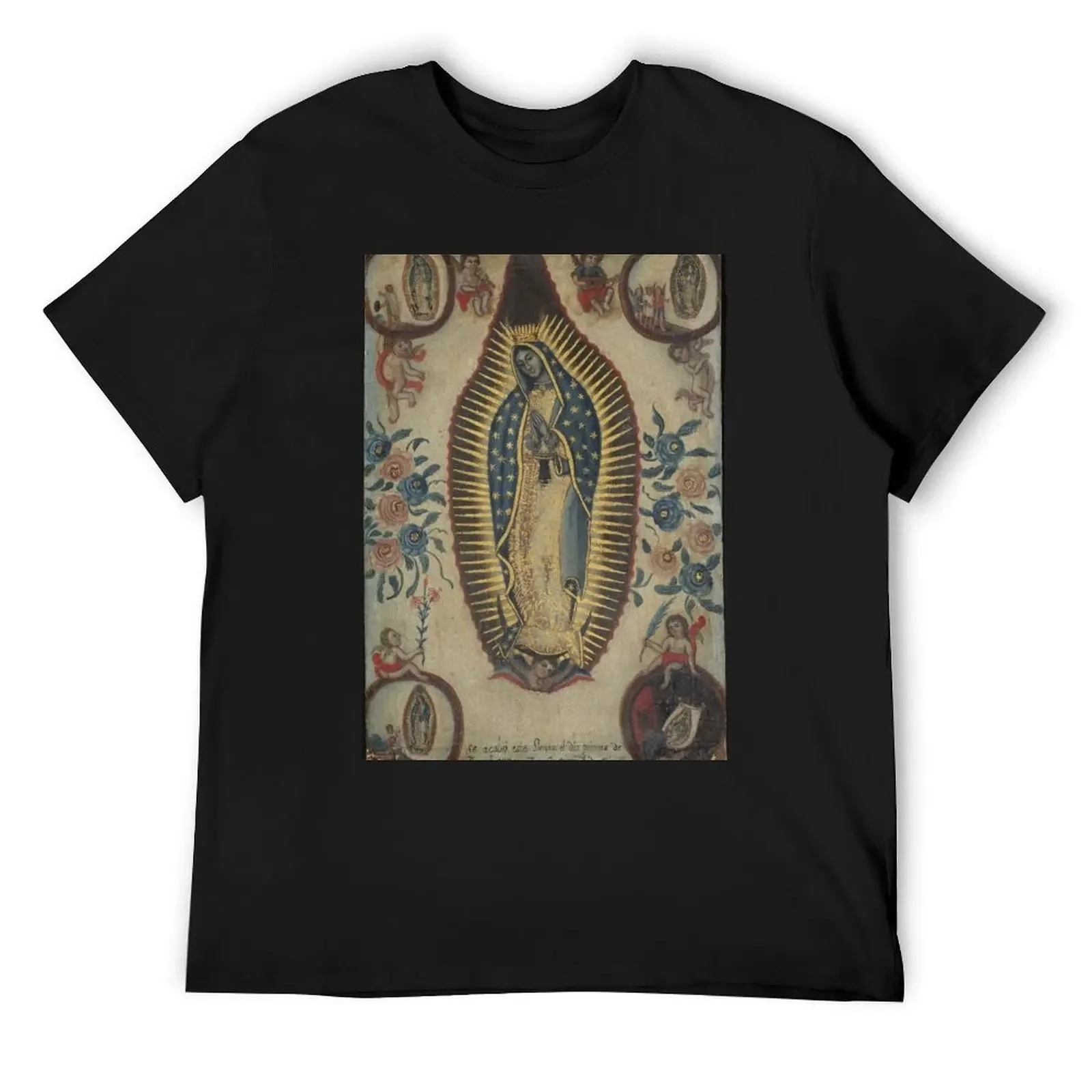 Virgin of Guadalupe, Mexico T-Shirt summer clothes boys whites mens t shirt graphic