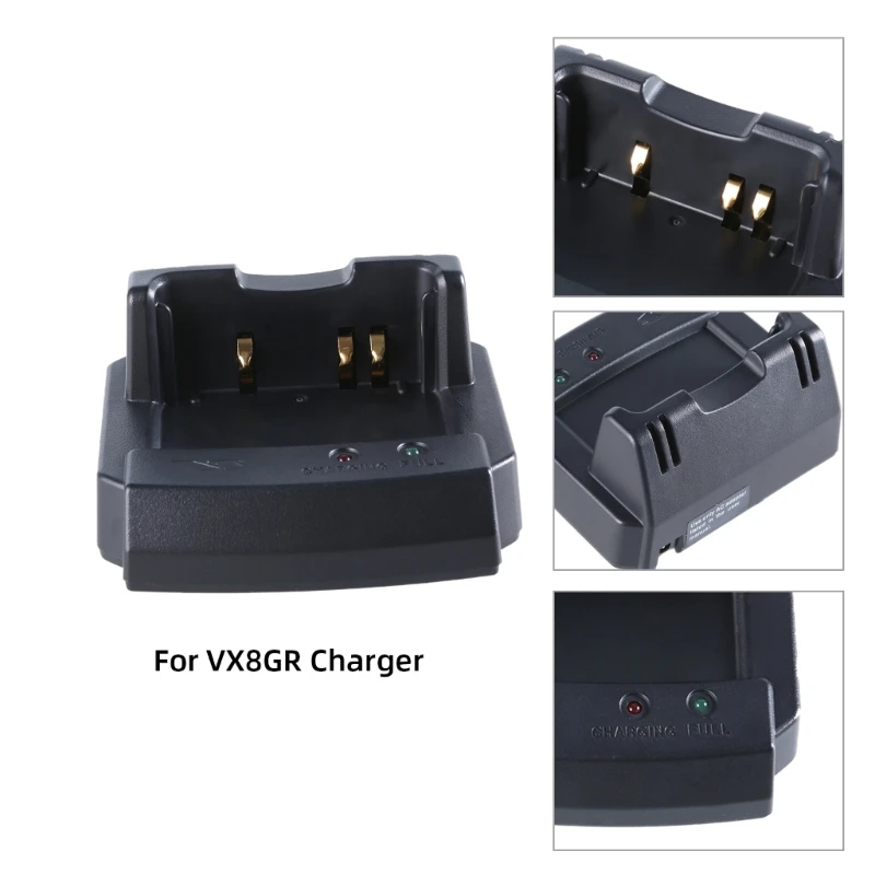 Professional Handheld Radio Charging Adapter Replacement for VX-8GR VX-8DR